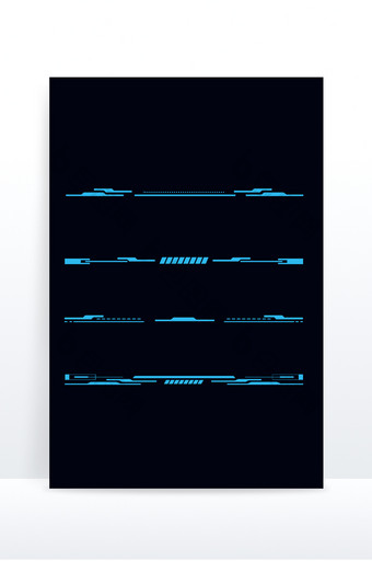 科技元素科技线条蓝色图片