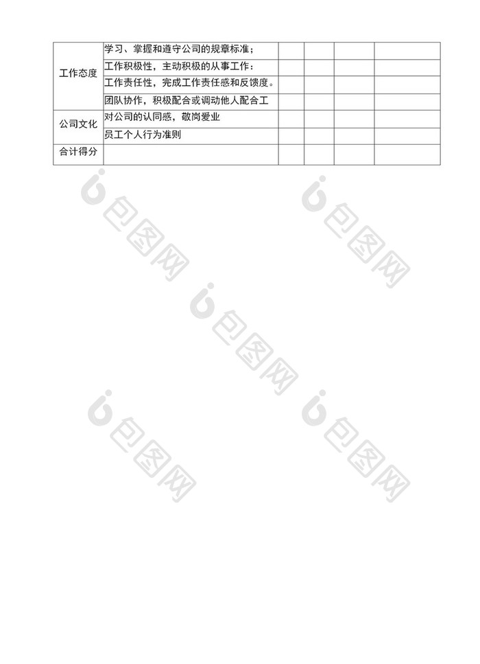 企业员工转正申请审批表word模板