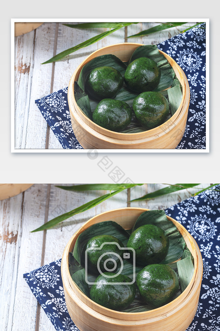 青团春天蒿子粑粑