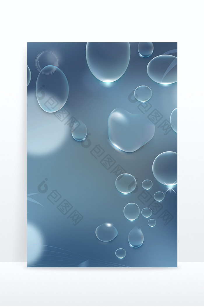 水滴纹理质感水透明图片图片