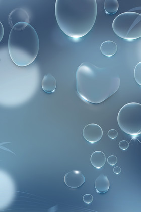 水滴纹理质感水透明