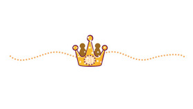 38女王节皇冠序号分割线动图GIF