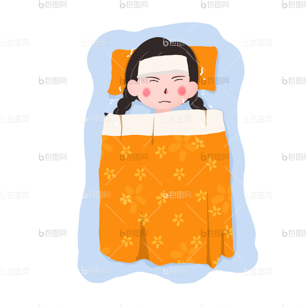 感冒发烧图片-感冒发烧素材免费下载-包图网