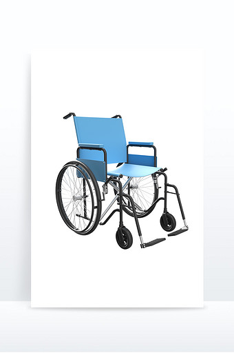 C4D医学医疗轮椅仪器助行器元素图片