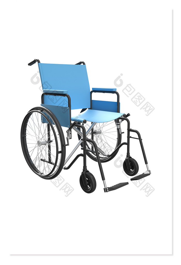 C4D医学医疗轮椅仪器助行器元素