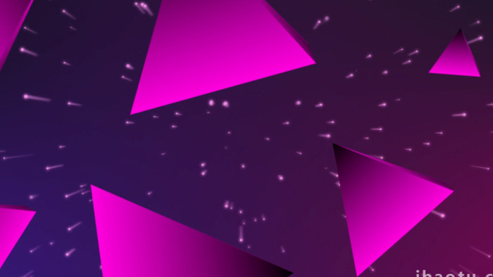 紫色氛围感夜店背景视频AE模板