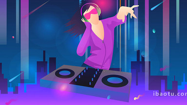 易用卡通类mg动画职业类跳水运动员aep格式【视频下载】-包图网