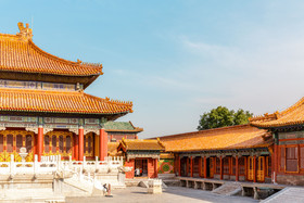 北京故宫古风建筑
