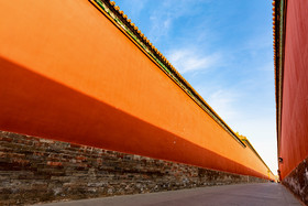 中国建筑北京故宫城墙