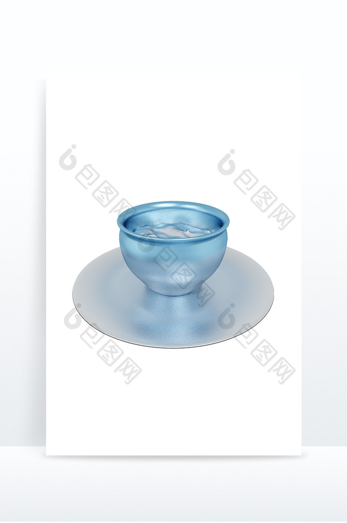 C4D饮品茶水3D立体食物小元素图片图片