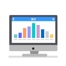 mg动画电脑工作统计界面动图gif