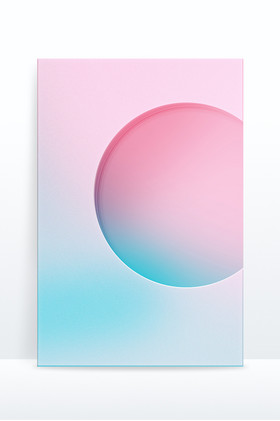 粉绿毛玻璃图片