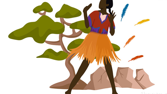 易用卡通mg动画文化艺术舞蹈类非洲舞
