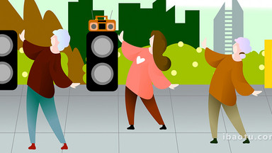 易用卡通类mg动画运动类舞蹈广场舞下载易用卡通类mg动画插画类体育