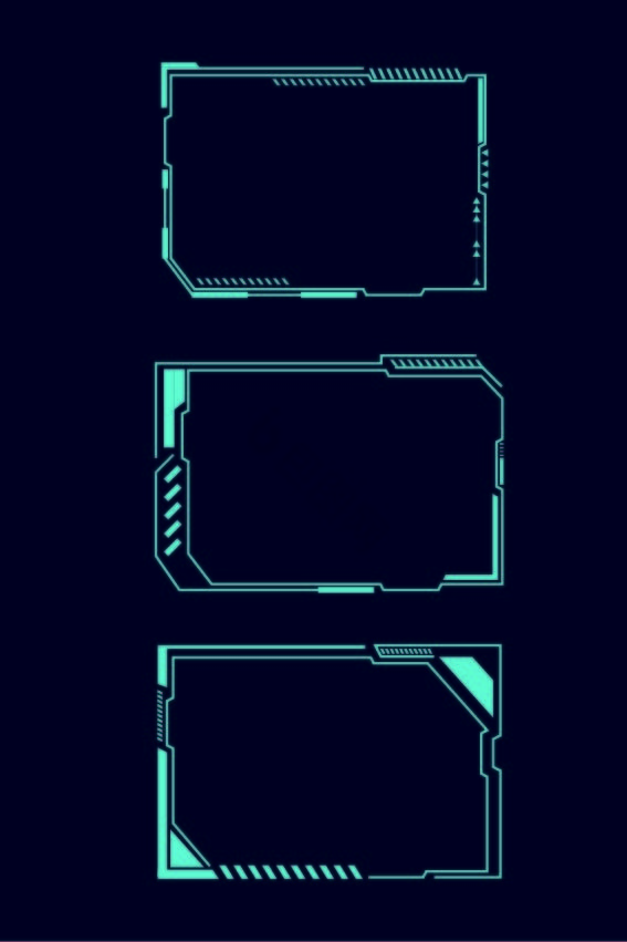 科技边框图片