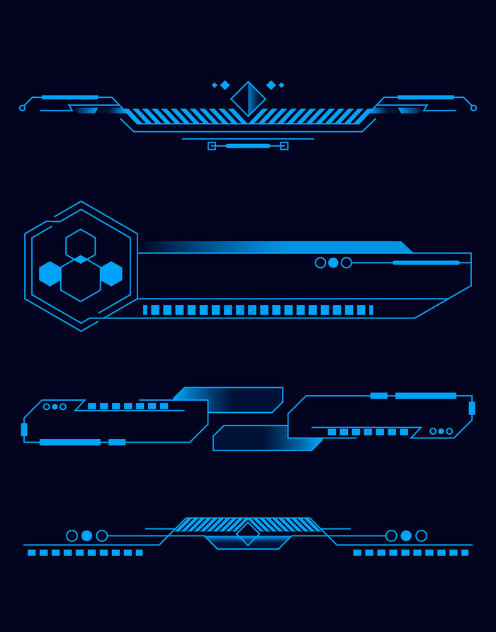 科技感线条图片