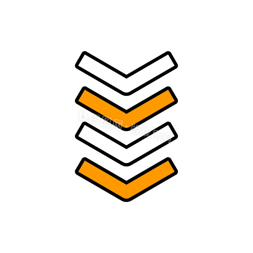 方向指示箭头闪烁动图gif