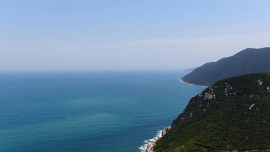 自然大气海洋风景大海震撼景观航拍实拍4K