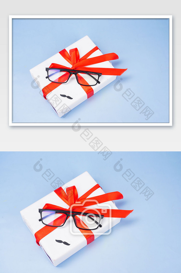 父亲节节日礼物礼物盒眼镜图片图片