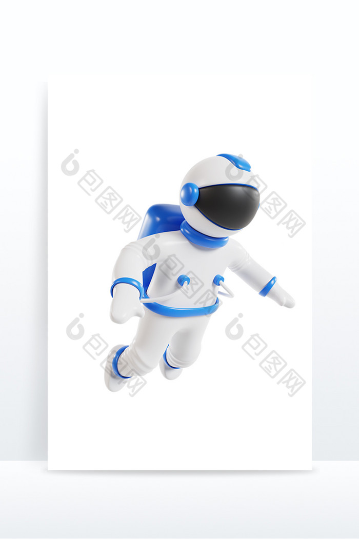 3DC4D立体宇航员航天员图片图片