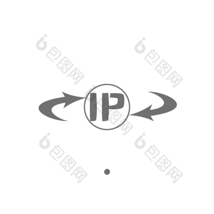 灰色扁平互联网热词IP动效设计动图GIF