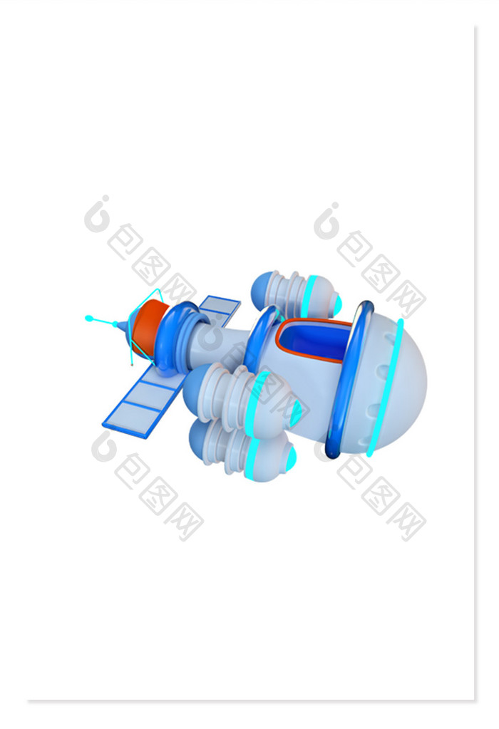 3D创意元素之航天元素