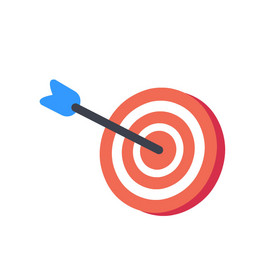 射箭靶心正中靶心目标动图gif