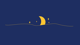 夜晚月亮动图GIF