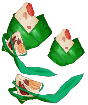 端午节粽子组合图片