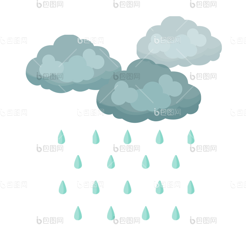 雨天小故事表情包-雨天小故事动图-包图网