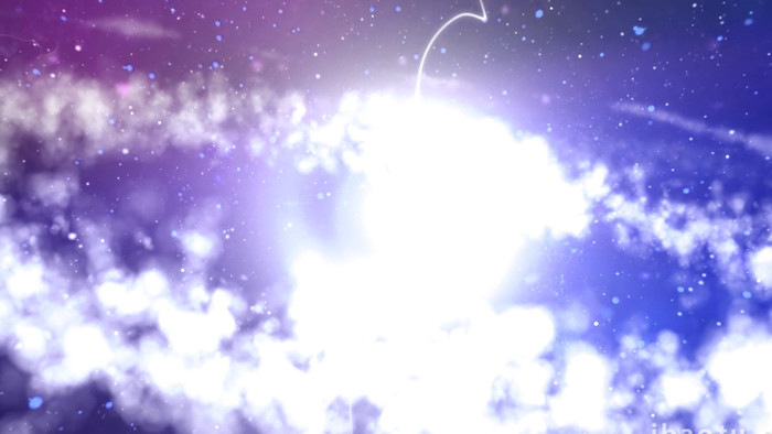 宇宙星空星际云背景视频AE模板