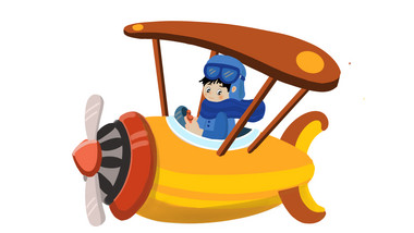 飞行员卡通图片-飞行员卡通素材免费下载-包图网