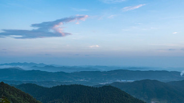 震撼大气丘陵大山自然风光延时摄影