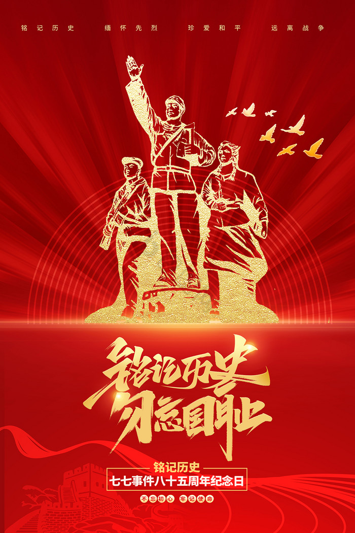 铭记历史勿忘国耻