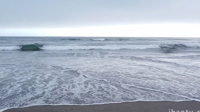 自然海洋航拍震撼壮观蓝天大海视频素材