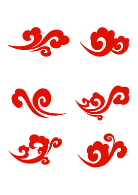 古风中式祥云纹