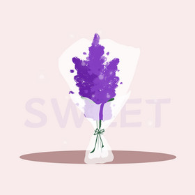 花束sweet动图GIF
