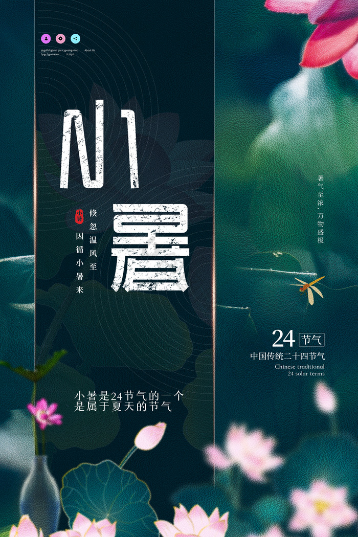 小暑二十四节气图片