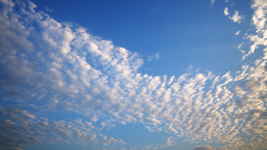 自然大气夏季云层移动天空变化延时