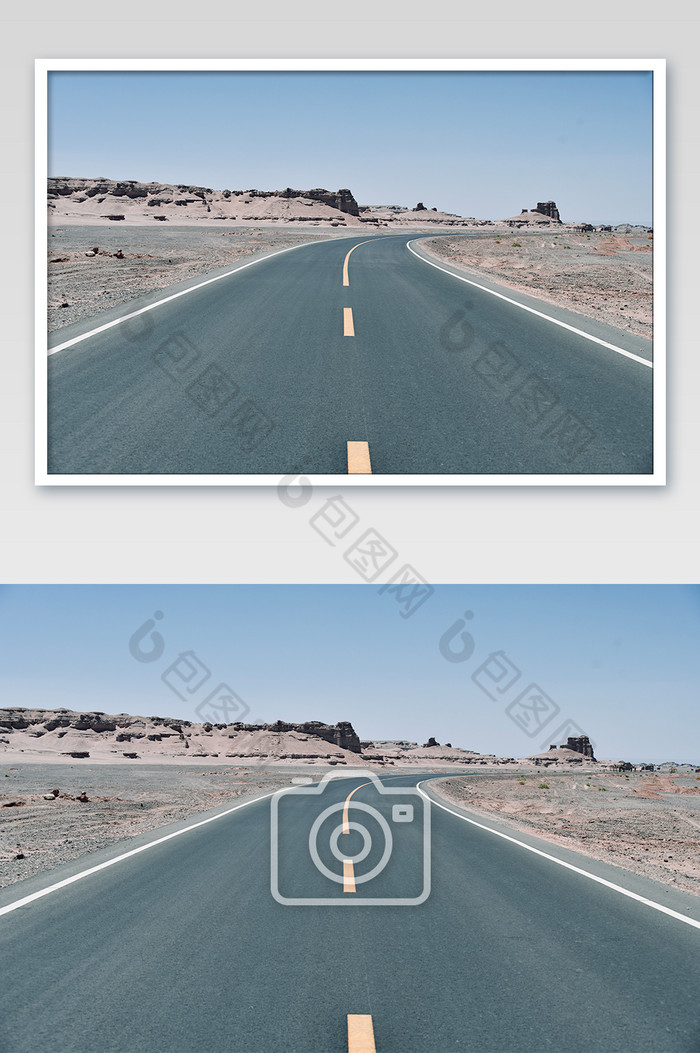 大西北新疆的公路摄影图片图片