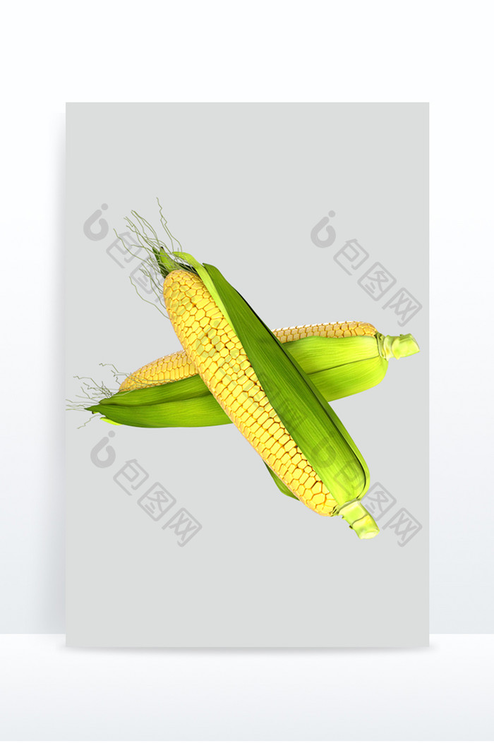 3D农业玉米元素建模渲染