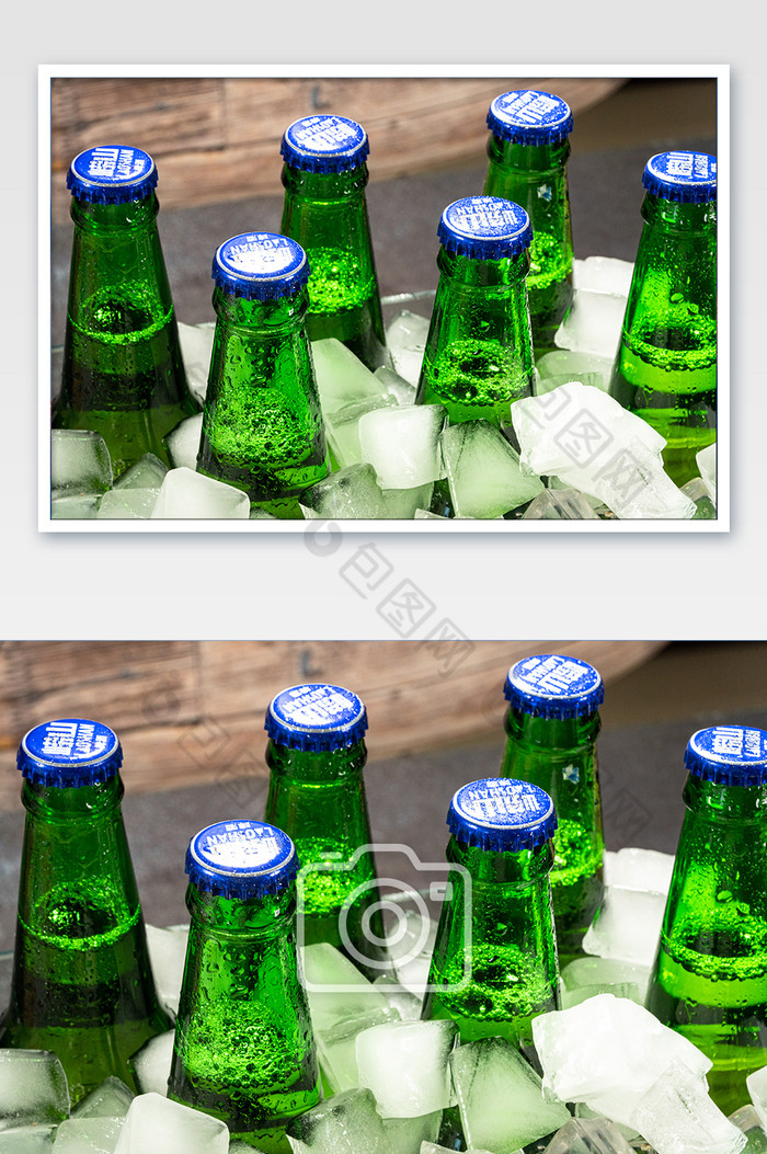 夏季冰镇啤酒饮品图片图片