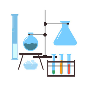 化学实验室实验器材动图GIF