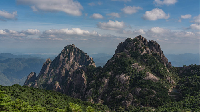 黄山自然风光实拍