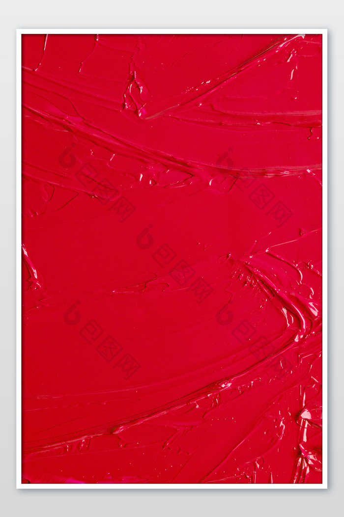 红色油彩丙烯颜料单色肌理背景图片图片