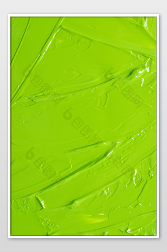 绿色丙烯颜料单色肌理质感背景图片
