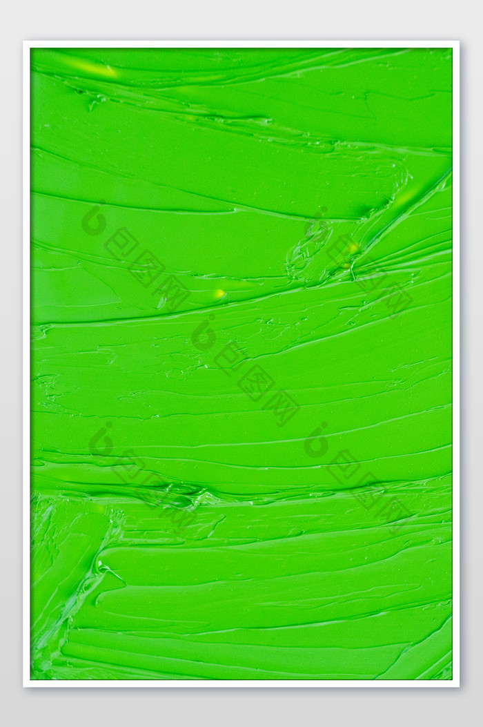绿色油彩丙烯颜料单色质感纹理