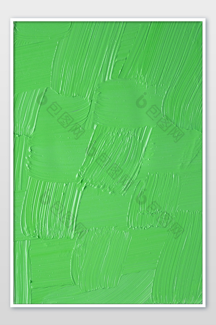 绿色重彩油画棒质感背景