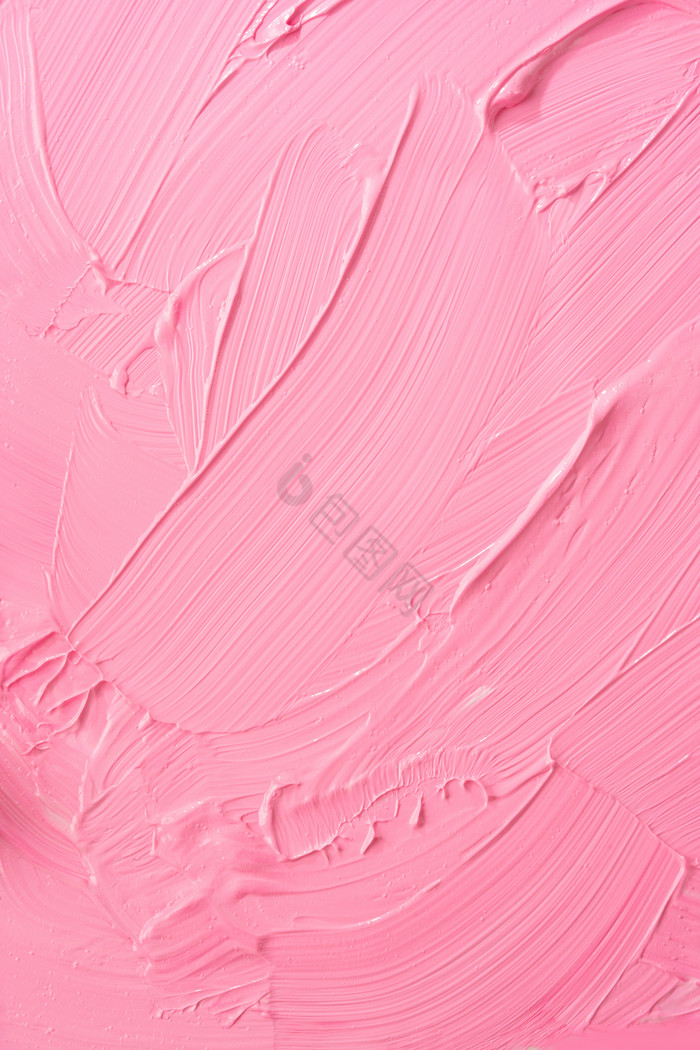 粉色丙烯颜料单色肌理图片