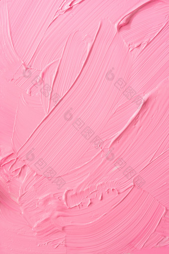粉色丙烯颜料单色肌理